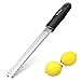 Lemon Zester, X-Chef Stainless Steel Grater (304 Food Grade Stainless Steel) Ginger Zester Cheese Grater with Safety Cover for Grating Lemon, Cheese, Garlic,Carrot and More