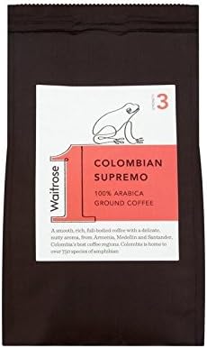 Colombian Supremo Ground Coffee Waitrose 227g - Pack of 2