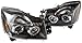 Spec-D Tuning 2LHP-TIT04JM-TM Nissan Armada Titan Led Dual Halo Projector Black Head Lights