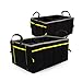 AmoyBay Premium Reflective Car Trunk Organizer Cargo Storage Durable Collapsible Bag Bin for Auto Truck Van SUV
