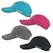 FitKicks Folding Sun Cap,Gray,One Size