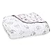aden + anais Dream Blanket, 100% Cotton Muslin, 4 Layer Lightweight and Breathable, Large 47 X 47 inch, Year of The Dog - Puppies