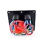 DCFlat-5-Pin-4-Gang-LED-Car-Marine-Boat-Rocker-Switch-Panel-Dual-USB-Waterproof-Power-Socket