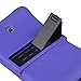 NEWSTYLE Shock Proof Case Light Weight Kids Super Protection Cover with Audio Amplifier Design for Samsung Galaxy Tab 3 7.0-inch Tablet (Purple)