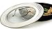 RSVP International Universal Lid Insert Steel & Secure Tempered Glass | Fits 7
