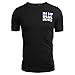 Jinshida Men's Blue Lives Matter Thin Blue Line Flag T-Shirt