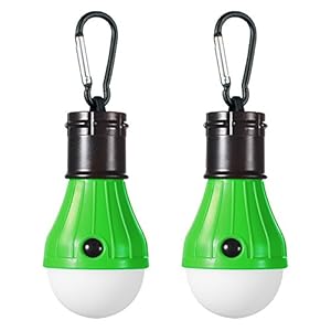 Doukey LED Camping Light [2 Pack or 4 Pack] Portable LED Tent Lantern 4 Modes for Backpacking Camping Hiking Fishing…