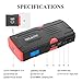 BEATIT D11 QDSP 800Amp 18000mAh Peak 12V Car Jump Starter (Up to 7.5L Gas and 5.5L Diesel) Portable Power Bank Auto Battery Booster with Intelligent Jumper Cables, Small