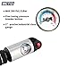 BETO 300 Psi High Pressure Bike Pump with Gauge for Shock/ Tire, Fits Presta and Schrader- Mini Bicycle inflator for Road, Mountain and BMX Bikes, Includes Mount Kit