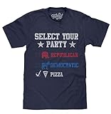 Vote Pizza Party | Soft Touch Tee - Large