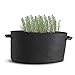 Mophorn 10-Pack 300 Gallon Plant Grow Bag Aeration Fabric Pots with Handles Black Grow Bag Plant Container for Garden Planting Washable and Reusable (10-Pack 300 Gallon)thumb 2