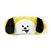 BT21 CHIMMY Character Cute Stuffed Animal Plush Sleep Mask Eye Covers for Sleeping, Yellow