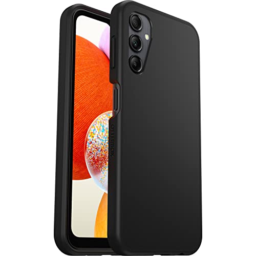 Otterbox Funda para Samsung Galaxy A14 React Series,Resistente a Golpes y caídas,Ultra-Fina, Protectora,Testada con los estándares Militares anticaídas, Negro