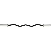 Nike Olympic Curl Bar 47" &ndash; 2" Chrome Sleeves for Bicep/Tricep Training