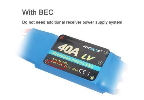 30A RC Brushless Motor Electric Speed Controller ESC 3A UBEC with XT60 & 3.5mm Bullet Plugs