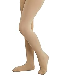 Lotsduoler Ballet Tan Tights for Girls Dance Ultra