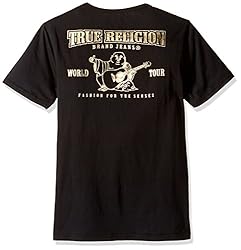 True Religion Boys' Toddler Branded Logo Tee