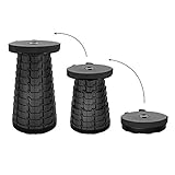 VICKERT Retractable Folding Stools Sturdy Portable Lightweight Plastic Stool for Camping Adults Kids,Collapsable Stool Portable for Indoor Outdoor Travel Camping Climbing Fishing Garden BBQ