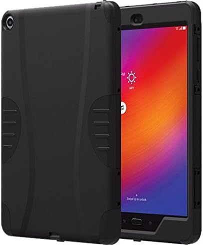 Verizon OEM Rugged Durable Case for ZenPad Z10 - Black With Anti Scratch and Shock Absorbing Technology(Frustration Free Packaging)