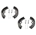 Brake Shoes for Yamaha Kodiak 400 YFM400 1993-1998 Front & Rear by Race-Driven