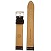 Tech Swiss Watch Band Genuine Leather Extra Long Dark Brown Alligator Grain22 millimeter