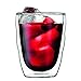 Bodum Pilatus 2-Piece 12-Ounce Double Wall Glass, Medium, Clear