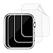 JETech 3-Pack Screen Protector for Apple Watch 38mm Series 1 2 3 Full Coverage TPE HD Film