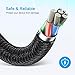 USB C to Lightning Cable 6ft, Cabepow Apple MFI Certified Nylon Braided Smallest Head USB-C to Lightning Cable 18W for iPhone 11/11 Pro / 11 Pro Max/X/XS/XR/XS Max / 8/8 Plus