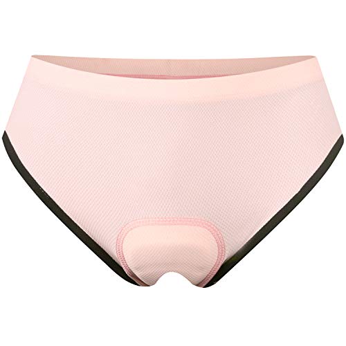 NOOYME Women Bike Underwear Gel 3D Padded Printed Design Bicycle Briefs