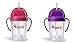 ZoLi BOT 2 Pack Sippy Cup (Pink, Purple)