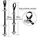 Notable Dog Doorbells Premium Quality Doggie Doorbell - Puppy Door Bell - Doggy DoorBells, Ideal for Puppies Potty Training, Housetraining, Housebreaking, Adjustable Length 1.4 Inch, with Dog Whistle