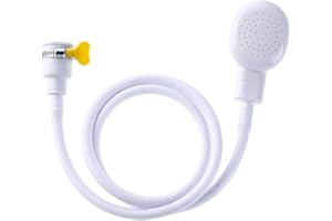 IHMEIJU Sink Spray Rubber Hose, Sink Hose Attachment for Faucet Portable Sink Hose Faucet Sprayer, Shampoo Sprayer Hose for Dog, Pets, Bathing Baby, Washing Hair, Rinsing Vegetables.