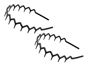 Plastic Tooth Hair Comb Headband Comfort Wavy Toothed Hairband Hard Headbands For Women Men Girls 2 Black Color Beauty Personal Care Amazon Com Plastic Tooth Hair Comb Headband Comfort Wavy Toothed Hairband Hard Headbands For Women Men Girls 2 Black Color Beauty Personal Care Amazon Com