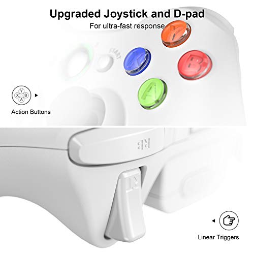 VOYEE Wireless Controller Compatible with Microsoft Xbox 360 & Slim/PC