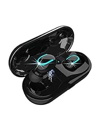 Auriculares True inalámbricos, Bluetooth 5.0, mejor sonido, cancelación de ruido, con funda de carga y batería de larga duración, funciona con iPhone, Android, perfecto para correr y hacer deporte