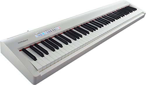 Roland 88-Note Digital Piano with Stand and Pedalboard, White (FP-30-WHC)