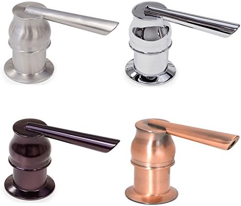 FREUER Faucets Countertop / Sink Mount Soap Pump Dispenser, Brushed Nickel