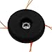 Anxingo 3317233 Trimmer Head for Uses, 095-Inch Pre-Cut Trimmer Line X4 Weed Warrior Trimmer Head Whacker Commercial (Thread Size: 10mm X 1.25) primary