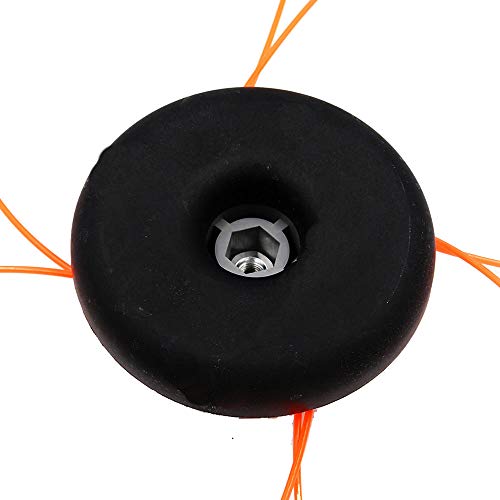 Anxingo 3317233 Trimmer Head for Uses, 095-Inch Pre-Cut Trimmer Line X4 Weed Warrior Trimmer Head Whacker Commercial (Thread Size: 10mm X 1.25)