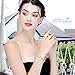 Kesaplan Crystals Bracelet for Women Girls Heart Bead Stretch Bracelets Made with Austria Crystals, Jewelry Christmas Gift for Her, 7”+2” Length