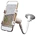 Car Phone iBarbe Holder Flexible Mobile Phone Holder,sucker Multi-angle Gooseneck Cell Phone Clip Holder Car Mount ,Bed Lazy Bracket Mobile Stand ,Support All Mobiles Cell Phone Holder(White)