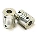 OctagonStar Flexible Couplings 5mm to 8mm NEMA 17 Shaft for RepRap 3D Printer or CNC Machine（2PCS） primary
