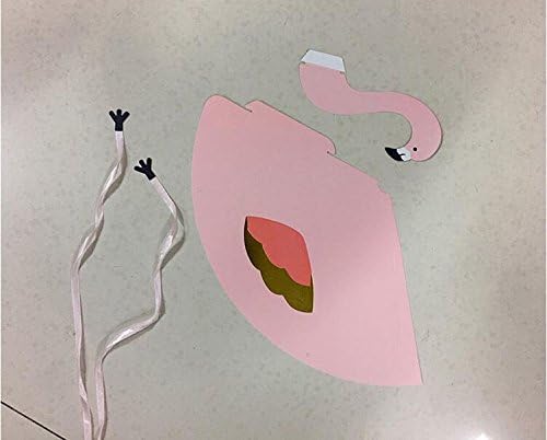 4 Pcs Pink Flamingo Party Supplier Accessory Hats Decorations by Horis