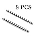 Olytop for 20mm Spring Bars Watch Pins Replacement Pins 8 PCS Diameter 1.5mm with Watch Band Remove Tool (20mm)