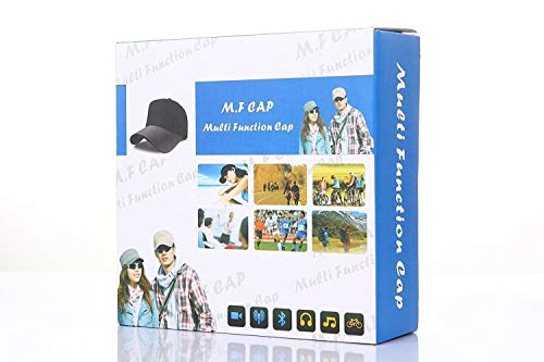 fannuoyi 1080P Camera Hat Outdoor Sport Camera 8GB Covert Video Recorder Remote Control Baseball Cap Wearable Cam - Thumbnail 6