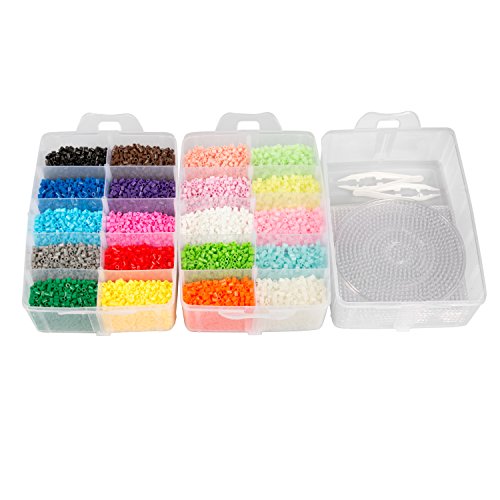 4 20+000+Fuse+Beads+Tweezers