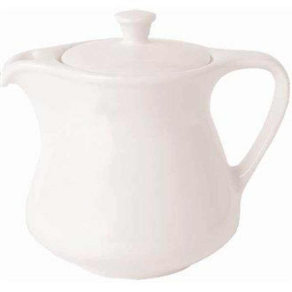 Royal Porcelain CG039 Classic Tea Pot, 10.5 oz./300 mL, White