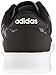 adidas NEO Women's Cloudfoam Qt Racer w Running Shoe, Black/White/Black, 9 M US