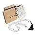 Japa Mala Beads Long Necklace - White Howlite Tassel Necklace - Buddha Necklace - Meditation Beads - Tibetan Prayer Beads by Present Self