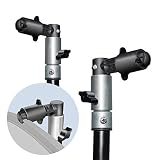 LimoStudio [2-Pack] Portable Photography Background and Reflector Disc Holding Clip, Light Reflector Holder Clamp, Mountable on Light Stand Tripod, for Photo and Video Studio, AGG2775